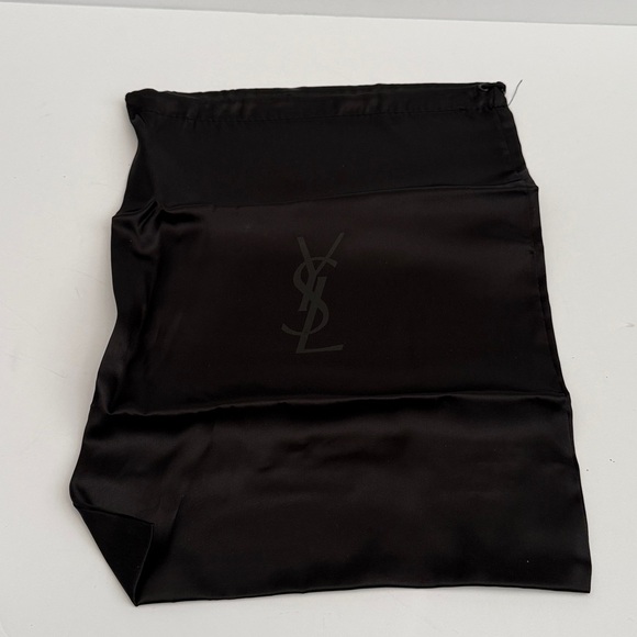 YSL Black & Ivory Lolita Dot Heeled Slides - Picture 10 of 12